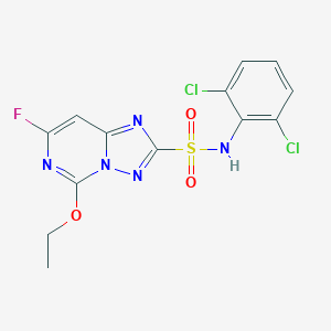 molecular formula C13H10Cl2FN5O3S B129774 Diclosulam CAS No. 145701-21-9