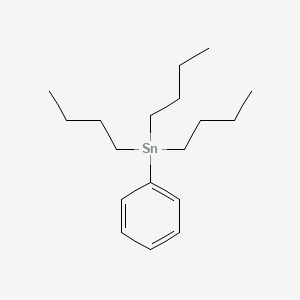 molecular formula C18H32Sn B1297740 Tributylphenyltin CAS No. 960-16-7
