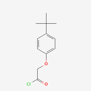 molecular formula C12H15ClO2 B1297758 4-tert-Butylphenoxyacetyl chloride CAS No. 90734-55-7