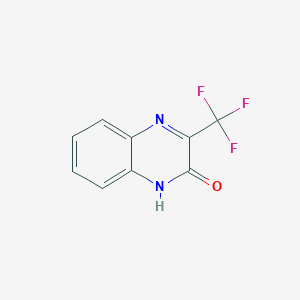 molecular formula C9H5F3N2O B1297760 3-(Trifluoromethyl)quinoxalin-2-ol CAS No. 58457-64-0