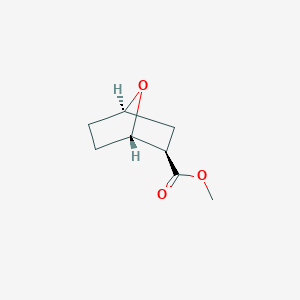 molecular formula C8H12O3 B12977636 Methyl (1S,2R,4R)-7-oxabicyclo[2.2.1]heptane-2-carboxylate 