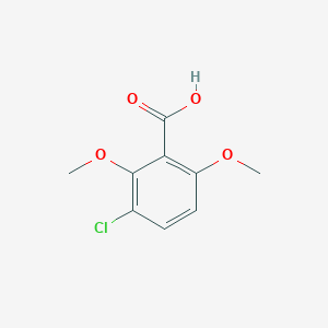molecular formula C9H9ClO4 B1297764 3-Chloro-2,6-dimethoxybenzoic acid CAS No. 36335-47-4