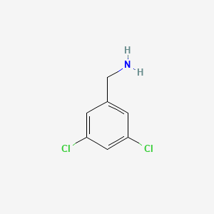 molecular formula C7H7Cl2N B1297776 3,5-二氯苄胺 CAS No. 39989-43-0