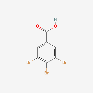 molecular formula C7H3Br3O2 B1297781 3,4,5-Tribromobenzoic acid CAS No. 618-74-6