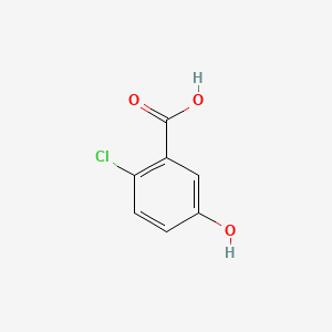 molecular formula C7H5ClO3 B1297782 2-氯-5-羟基苯甲酸 CAS No. 56961-30-9
