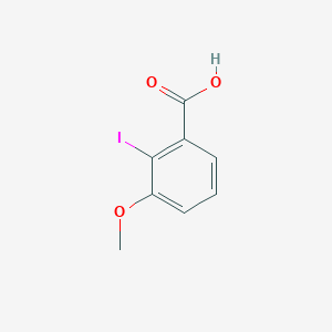 molecular formula C8H7IO3 B1297783 2-碘-3-甲氧基苯甲酸 CAS No. 50627-31-1