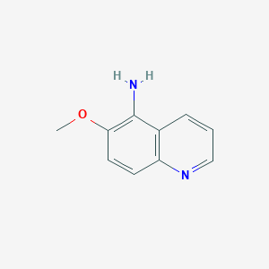 molecular formula C10H10N2O B1297789 6-Methoxyquinolin-5-amine CAS No. 50358-38-8