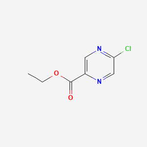 molecular formula C7H7ClN2O2 B1297790 Ethyl 5-chloropyrazine-2-carboxylate CAS No. 54013-04-6