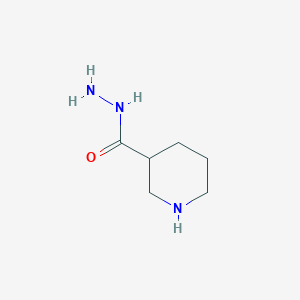 molecular formula C6H13N3O B1297797 Piperidine-3-carbohydrazide CAS No. 689758-90-5