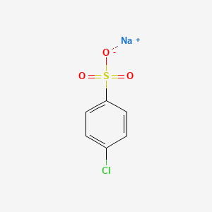 molecular formula C6H4ClNaO3S B1297812 Sodium 4-chlorobenzenesulfonate CAS No. 5138-90-9