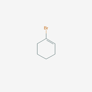 molecular formula C6H9B B1297817 1-Bromo-1-cyclohexene CAS No. 2044-08-8
