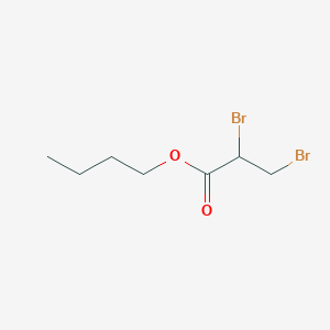 molecular formula C7H12Br2O2 B1297818 butyl 2,3-dibromopropanoate CAS No. 21179-48-6