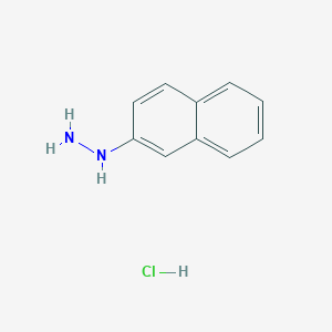 molecular formula C10H11ClN2 B1297821 2-Naphthylhydrazine hydrochloride CAS No. 2243-58-5