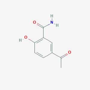 molecular formula C9H9NO3 B129783 5-Acetylsalicylamide CAS No. 40187-51-7