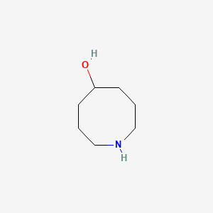 molecular formula C7H15NO B12978326 Azocan-5-ol 