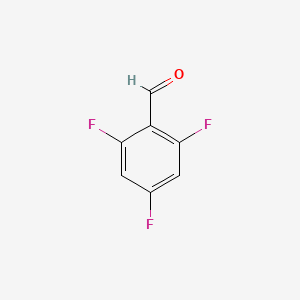 molecular formula C7H3F3O B1297852 2,4,6-Trifluorobenzaldehyde CAS No. 58551-83-0