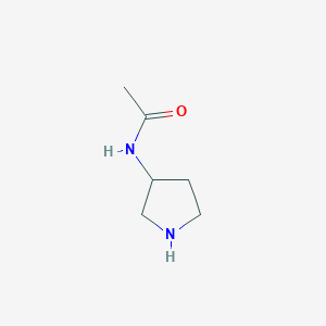 molecular formula C6H12N2O B1297862 3-Acetamidopyrrolidine CAS No. 79286-74-1