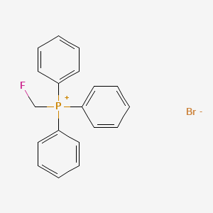 molecular formula C19H17BrFP B12978686 Fluoromethyltriphenylphosphonium bromide 