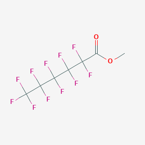 molecular formula C7H3F11O2 B1297872 Methyl perfluorohexanoate CAS No. 424-18-0