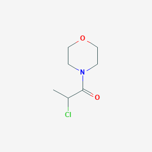 molecular formula C7H12ClNO2 B1297874 4-(2-Chloropropanoyl)morpholine CAS No. 54022-76-3