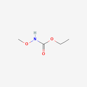 molecular formula C4H9NO3 B1297877 ethyl N-methoxycarbamate CAS No. 3871-28-1