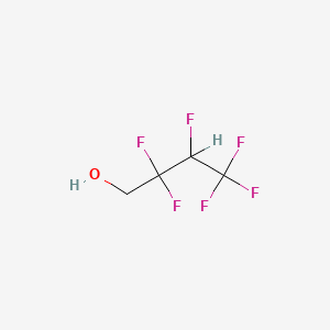molecular formula C4H4F6O B1297879 2,2,3,4,4,4-Hexafluoro-1-butanol CAS No. 382-31-0