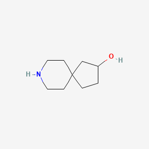 molecular formula C9H17NO B12978800 8-Azaspiro[4.5]decan-2-ol 