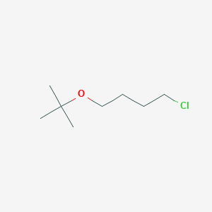 molecular formula C8H17ClO B12978916 1-(tert-Butoxy)-4-chlorobutane 