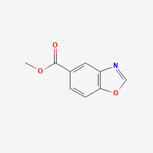 molecular formula C9H7NO3 B1297898 Methyl 1,3-benzoxazole-5-carboxylate CAS No. 924869-17-0