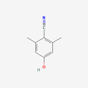 molecular formula C9H9NO B1297900 4-Hydroxy-2,6-dimethylbenzonitrile CAS No. 58537-99-8