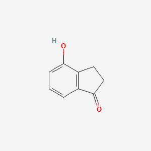 molecular formula C9H8O2 B1297909 4-Hydroxy-1-indanone CAS No. 40731-98-4