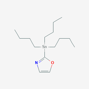 molecular formula C15H29NOSn B129791 2-(三丁基锡基)恶唑 CAS No. 145214-05-7