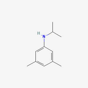 molecular formula C11H17N B1297910 N-Isopropyl-3,5-dimethylaniline CAS No. 52827-66-4