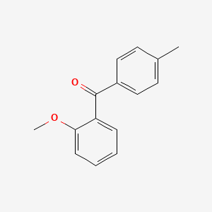 molecular formula C15H14O2 B1297916 2-Methoxy-4'-methylbenzophenone CAS No. 28137-36-2