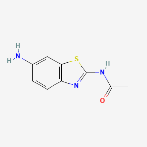 N-(6-amino-1,3-benzothiazol-2-yl)acetamide