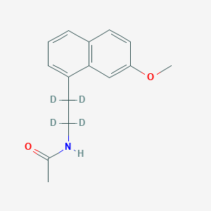 molecular formula C15H17NO2 B129794 阿戈美拉汀-d4 CAS No. 1079389-44-8