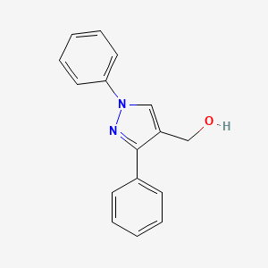 molecular formula C16H14N2O B1297943 (1,3-Diphenyl-1h-pyrazol-4-yl)-methanol CAS No. 40278-32-8