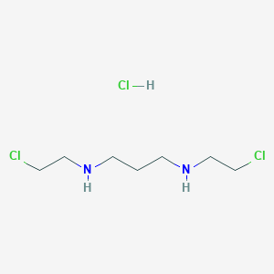 molecular formula C7H17Cl3N2 B129797 1,9-二氯-3,7-二氮壬烷二盐酸盐 CAS No. 43203-35-6