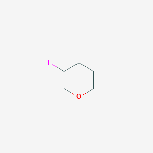 molecular formula C5H9IO B12979820 3-Iodo-tetrahydro-pyran CAS No. 59287-68-2