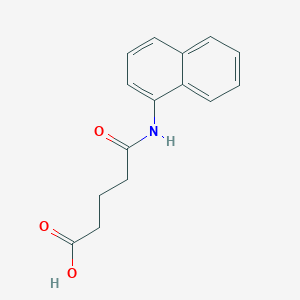 molecular formula C15H15NO3 B1297987 5-(1-Naphthylamino)-5-oxopentanoic acid CAS No. 296275-32-6