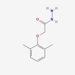 molecular formula C10H14N2O2 B1297993 2-(2,6-Dimethylphenoxy)acetohydrazide CAS No. 64106-78-1