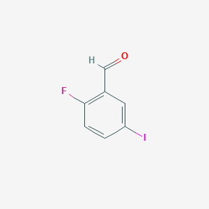 molecular formula C7H4FIO B129801 2-Fluoro-5-iodobenzaldehyde CAS No. 146137-76-0