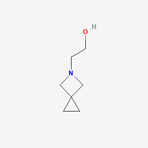 molecular formula C7H13NO B12980125 2-(5-Azaspiro[2.3]hexan-5-yl)ethanol 