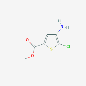 B1298023 Methyl 4-amino-5-chlorothiophene-2-carboxylate CAS No. 89499-44-5
