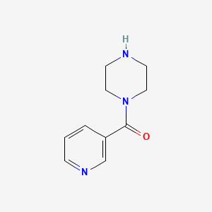molecular formula C10H13N3O B1298024 Piperazin-1-yl(pyridin-3-yl)methanone CAS No. 39640-08-9