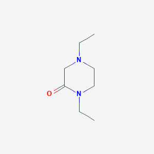 B129803 1,4-Diethylpiperazin-2-one CAS No. 155595-63-4