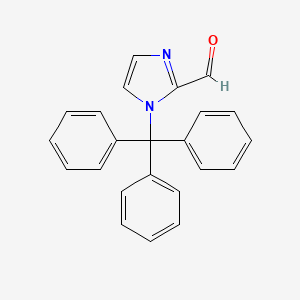 molecular formula C23H18N2O B1298043 1-Trityl-1H-imidazole-2-carbaldehyde CAS No. 67478-50-6