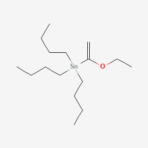 molecular formula C16H34OSn B1298054 Tributyl(1-ethoxyvinyl)stannane CAS No. 97674-02-7