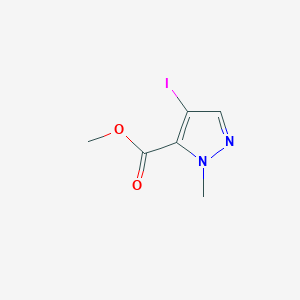 molecular formula C6H7IN2O2 B1298062 Methyl 4-iodo-1-methyl-1H-pyrazole-5-carboxylate CAS No. 75092-26-1