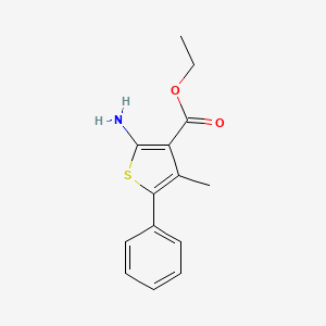 Ethyl 2-amino-4-methyl-5-phenylthiophene-3-carboxylate